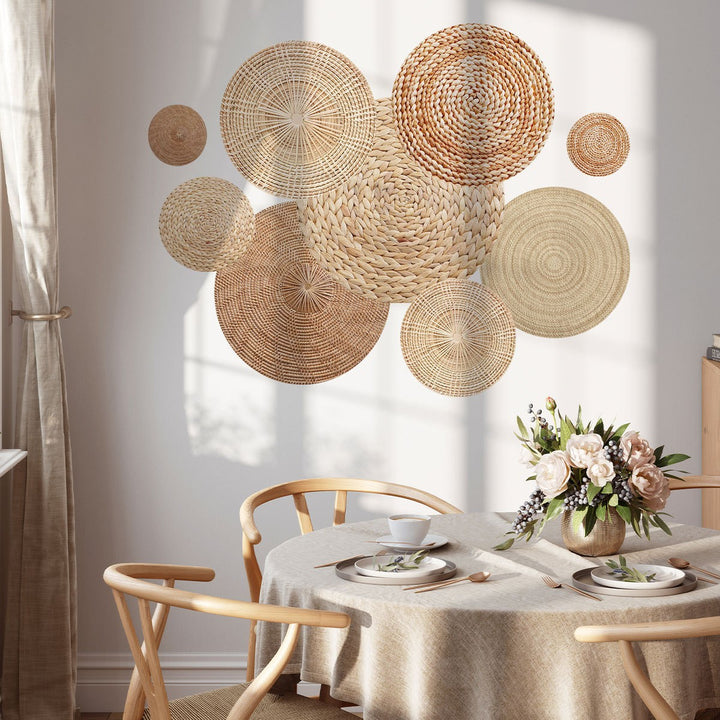 Elegant Wall Decoration Made of Natural Materials Bowlift