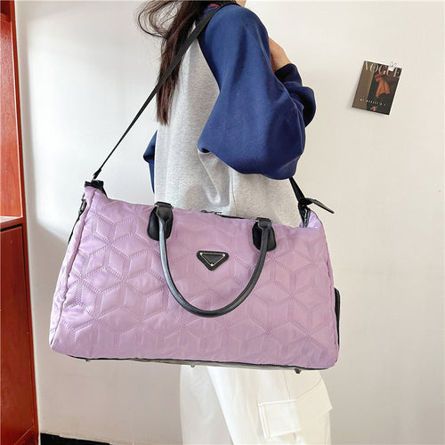 Quilted Lightweight Travel Handbag Bowlift
