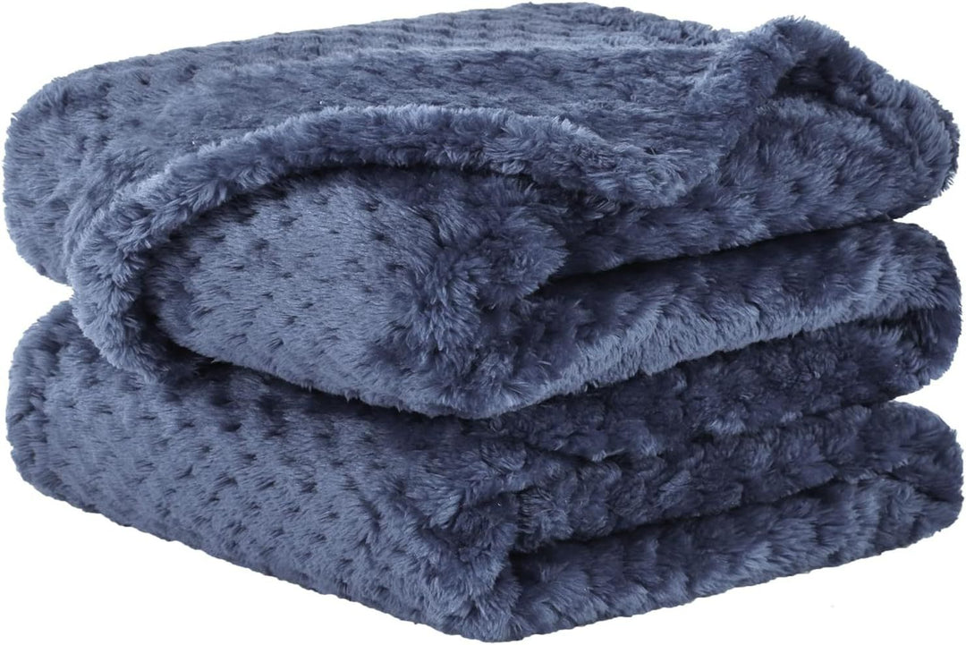 Ultra-Soft Plush Throw Blanket Bowlift