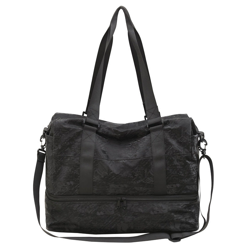 Versatile Dual-Compartment Duffle Bag Bowlift