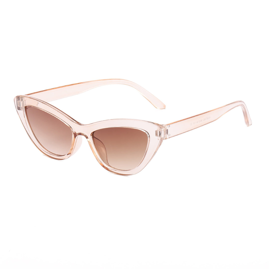 Ladies Cat-Eye Sunglasses with UV Protection and Modern Design Bowlift