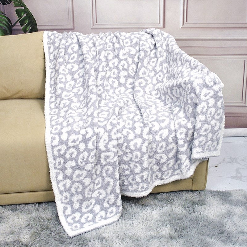 Luxurious Plush Textured Throw Blanket