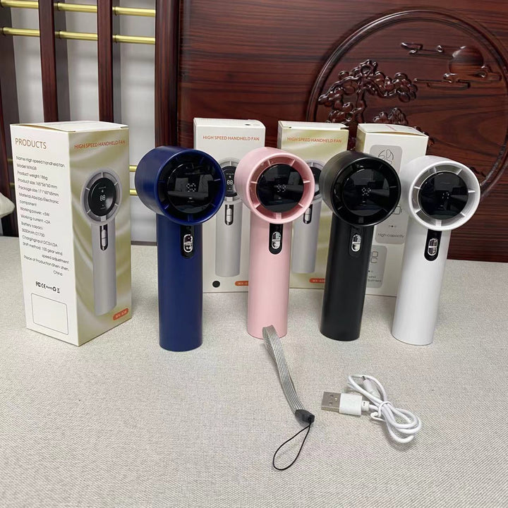 Unisex Portable Rechargeable Fan Bowlift
