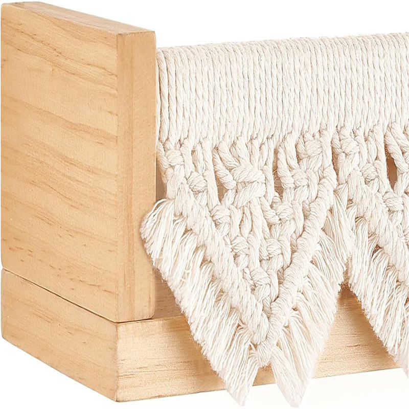 Handmade Macrame Magazine Holder Bowlift