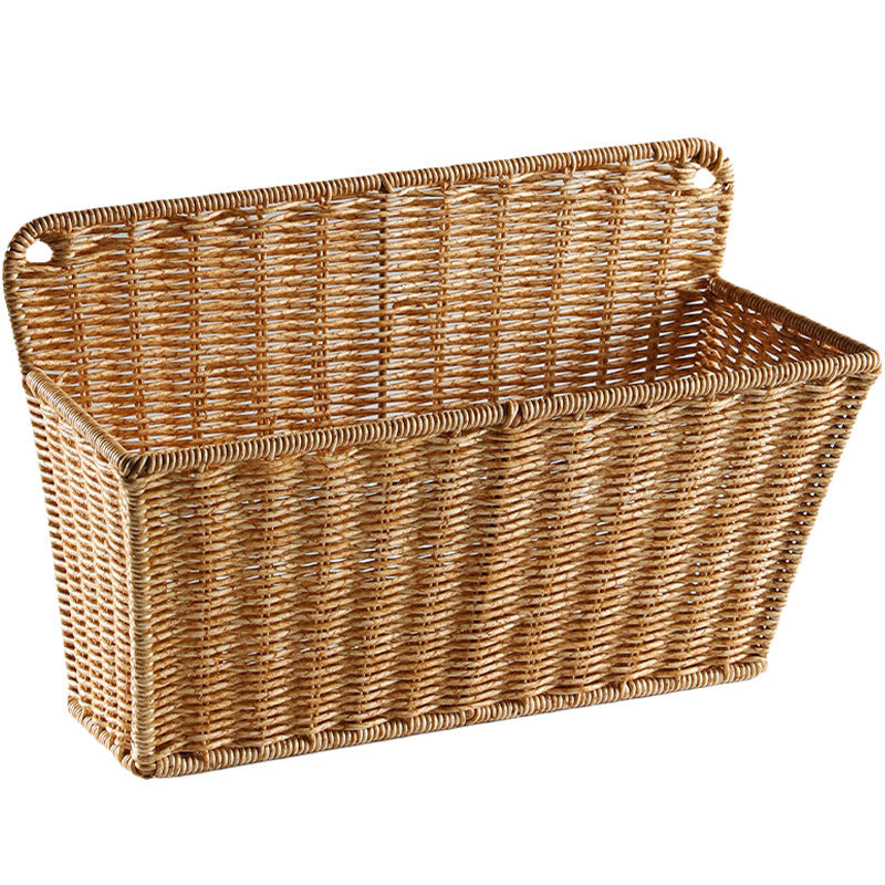 Unisex storage basket with rounded edges and practical handles Bowlift