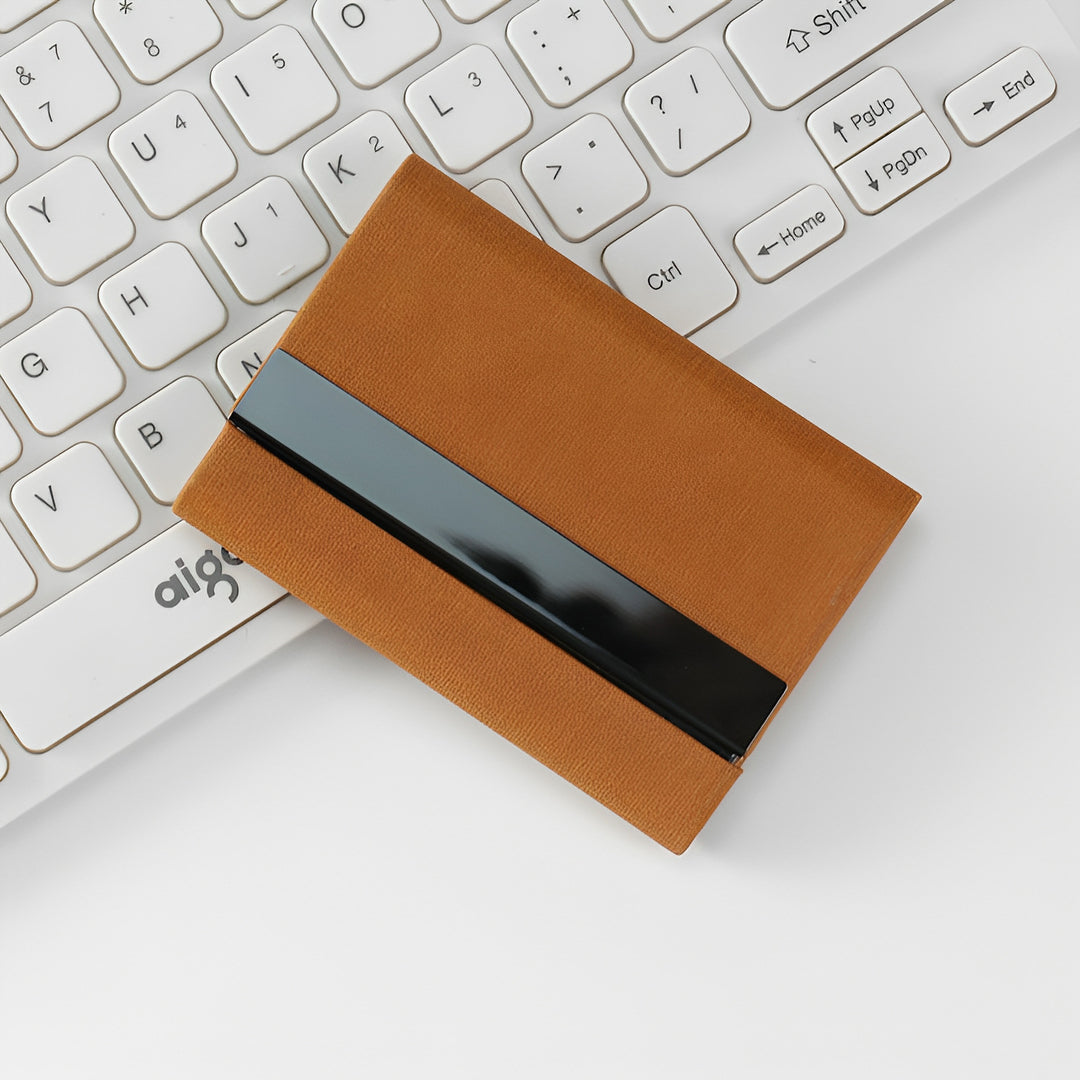 Premium Fabric Business Card Holder