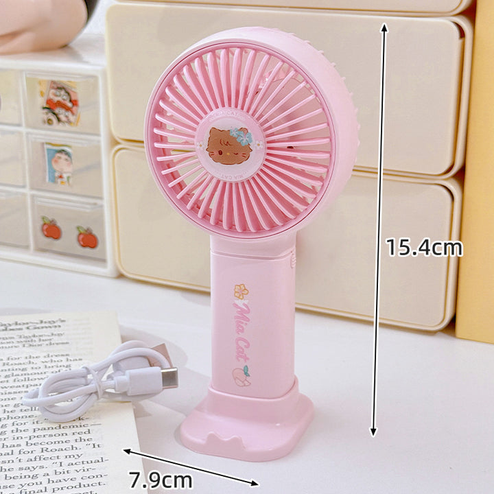 Ladies Portable Mini Fan with Cute Penguin Design Bowlift