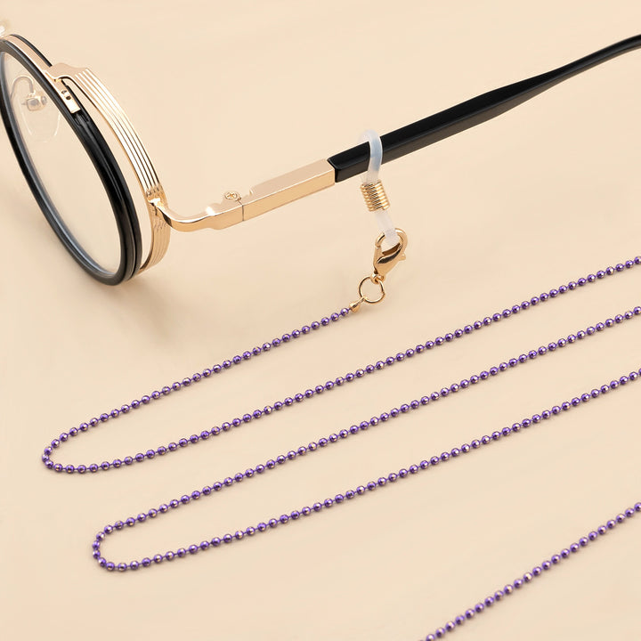 Elegant Beaded Eyewear Chain Bowlift