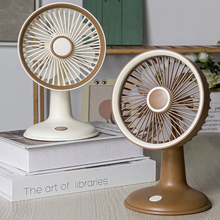 Ladies table fan with adjustable tilt mechanism Bowlift