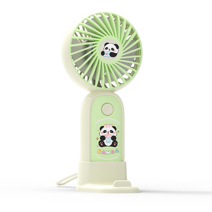 Women's Portable Hand Fan in Cute Panda Design Bowlift