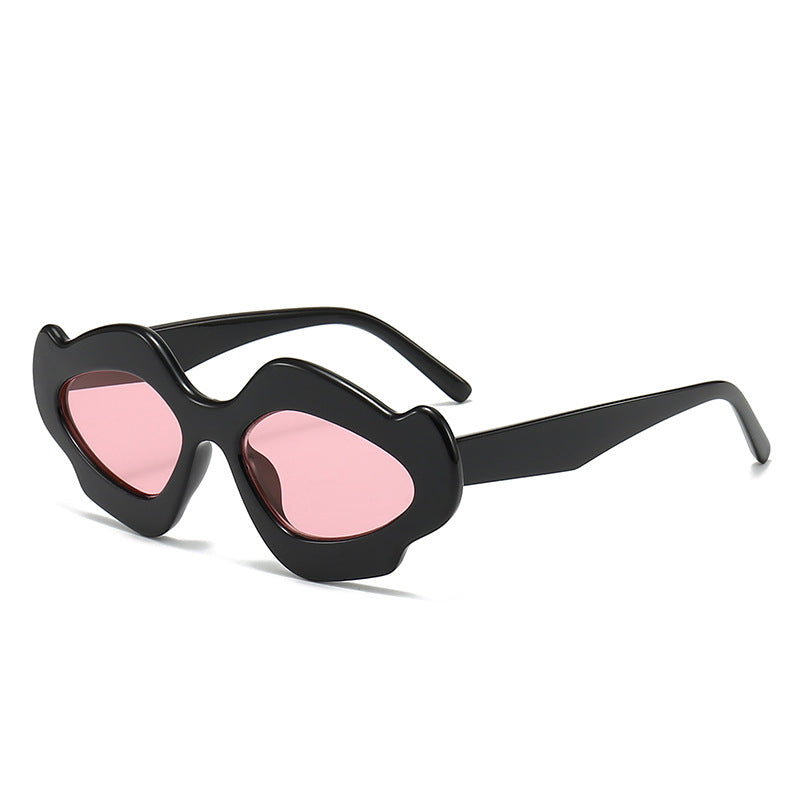 Women's fashionable sunglasses with unique flower frame Bowlift