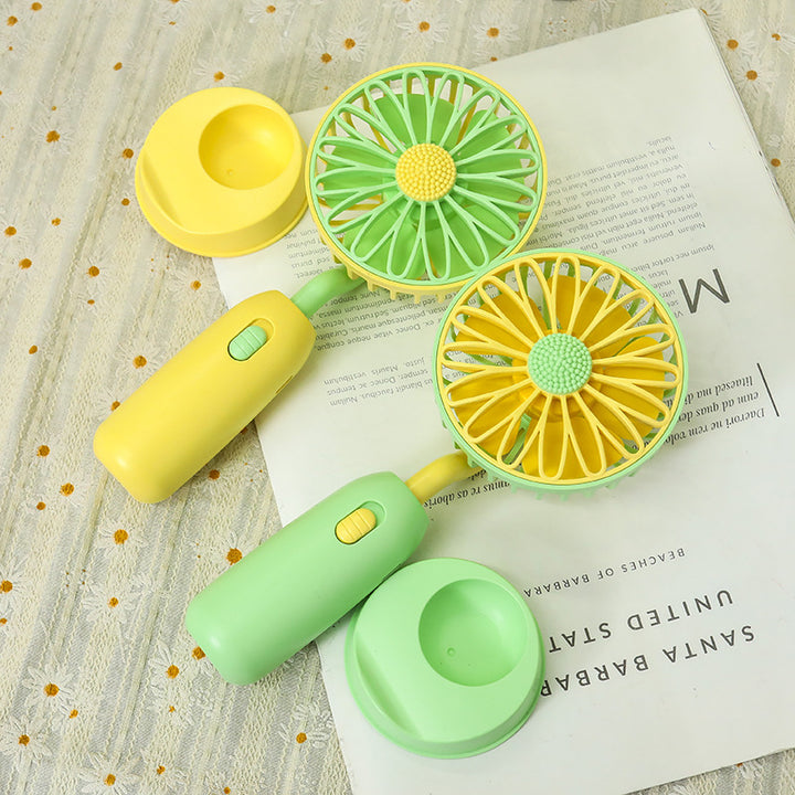 Women portable plant fan with flexible gooseneck Bowlift