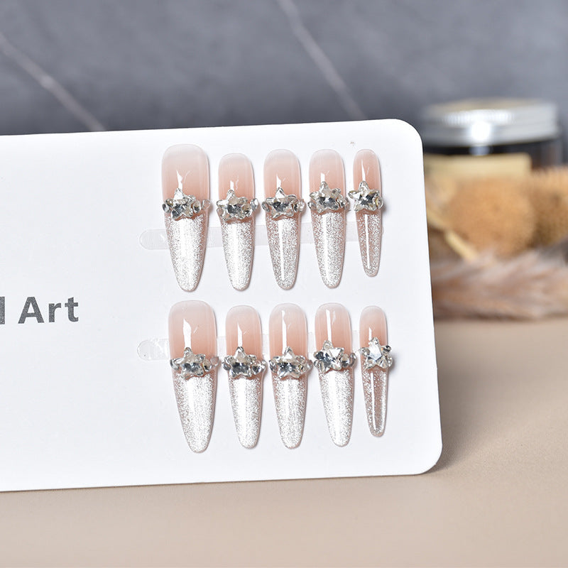 Glamorous Acrylic Nail Set Bowlift