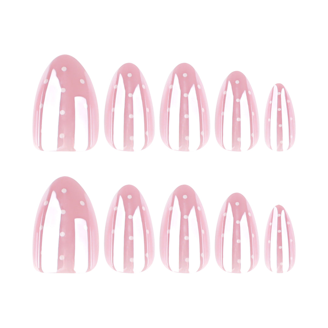 Elegant artificial nails with floral accents Bowlift
