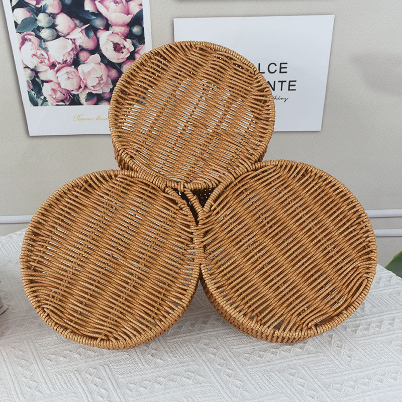 Multi-Functional Woven Storage Baskets Set Bowlift