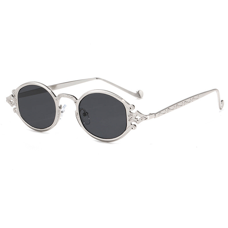 Fashionable sunglasses with elegant curved frame Bowlift