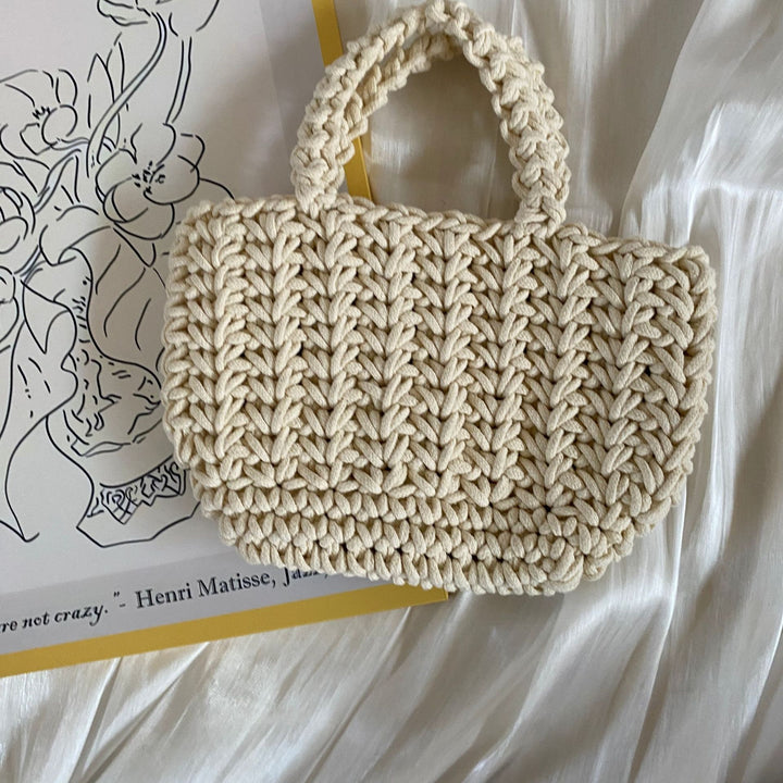 Handmade crochet handbag Bowlift