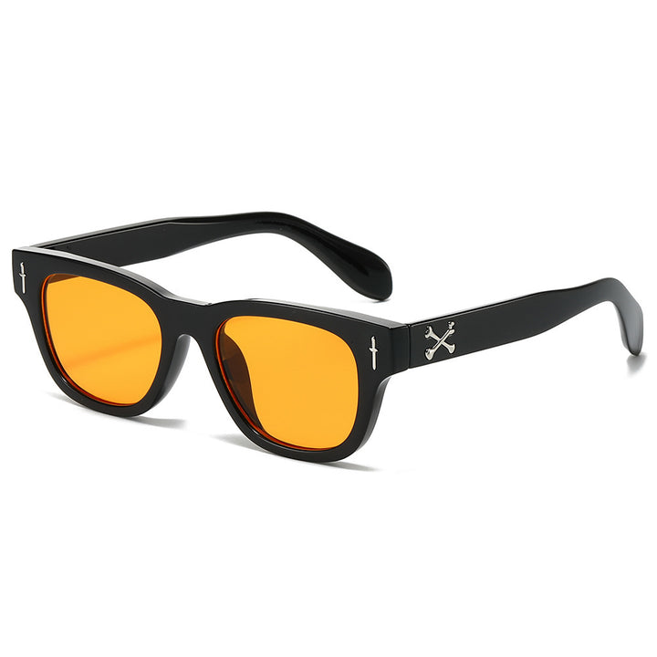 Retro-Inspired Bold Frame Sunglasses Bowlift