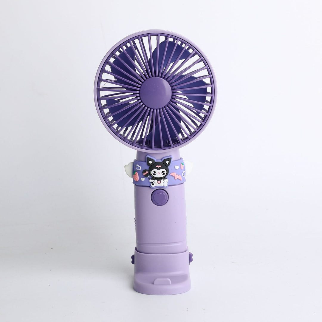 Unisex Portable Hand Fan with Cute Animal Design Bowlift