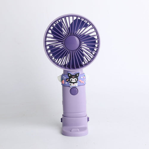 Unisex Portable Hand Fan with Cute Animal Design Bowlift