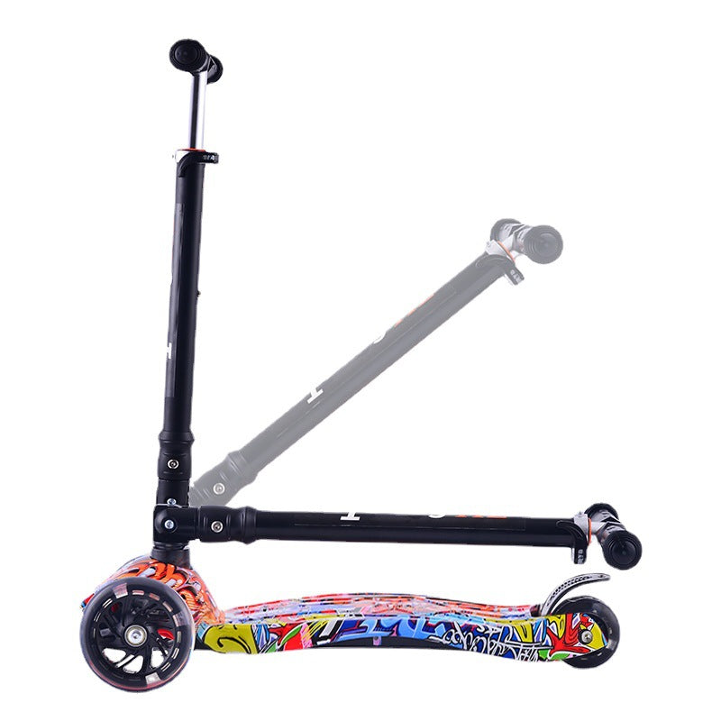 Lightweight Folding Kick Scooter Bowlift
