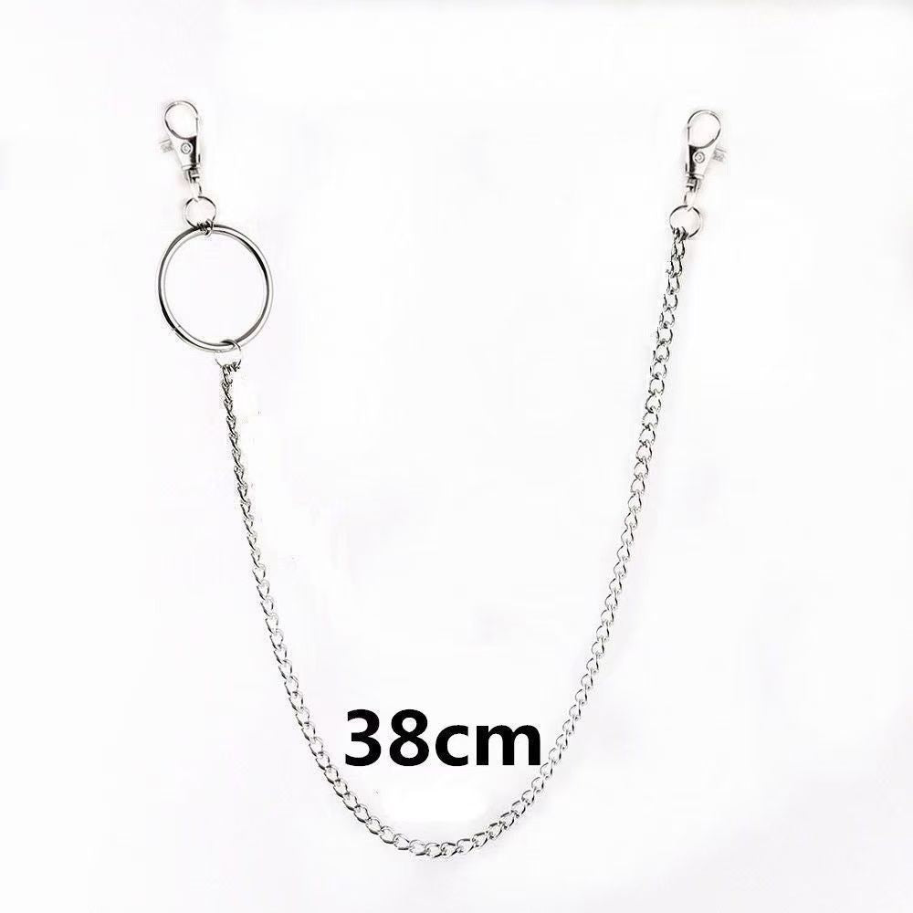 Unique Double Layer Chain Wallet Keychain Bowlift