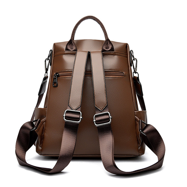 Multifunctional Vintage-Inspired Backpack Bowlift
