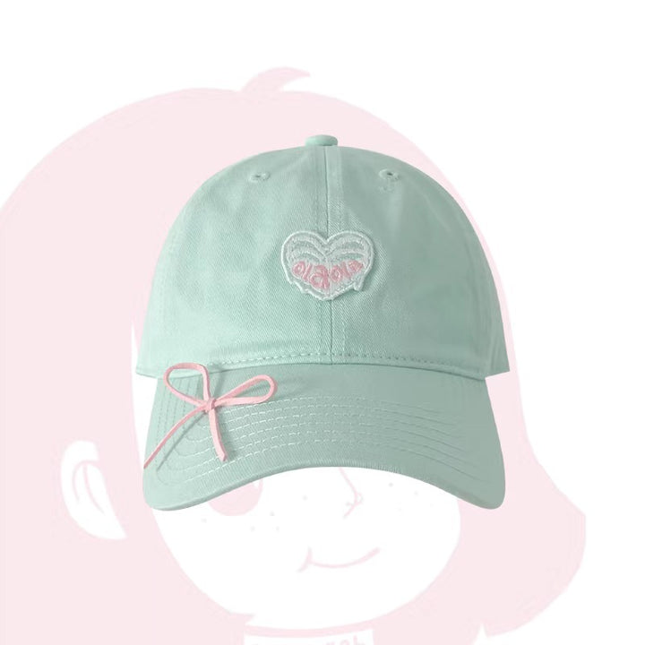 Embroidered Flower Cap