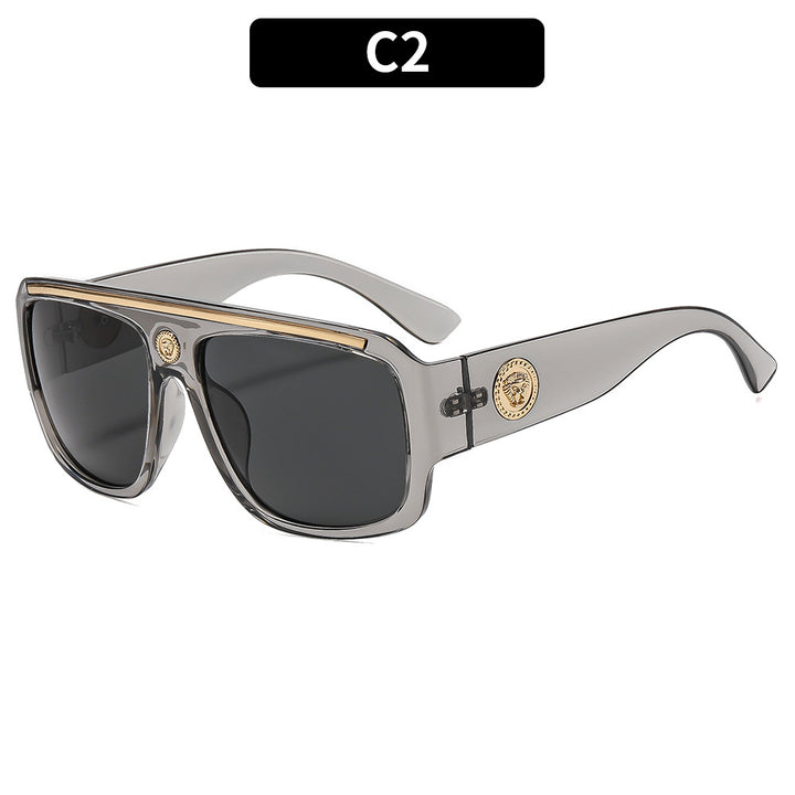 Trendy Geometric Oversized Sunglasses