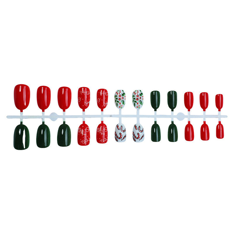 Festive Press-On Nail Art Collection Bowlift