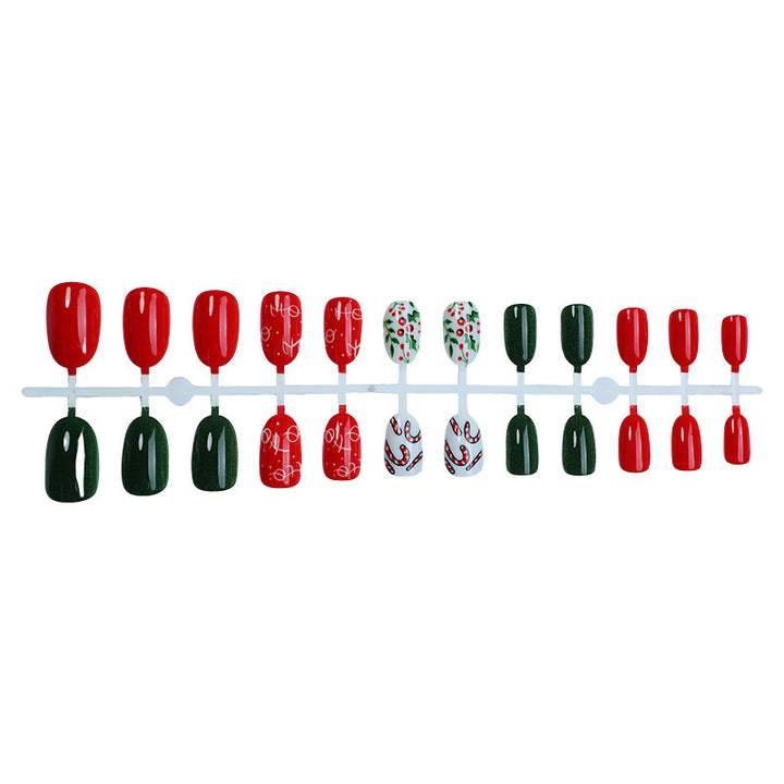 Festive Press-On Nail Art Collection Bowlift