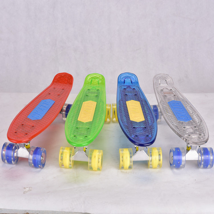LED Light-Up Skateboard Bowlift