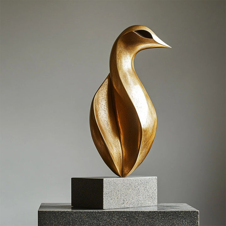 Abstract Decorative Twist Sculpture