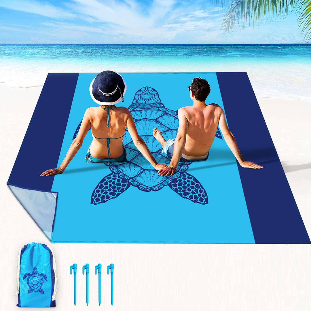 multifunctional beach towel with creative turtle design Bowlift