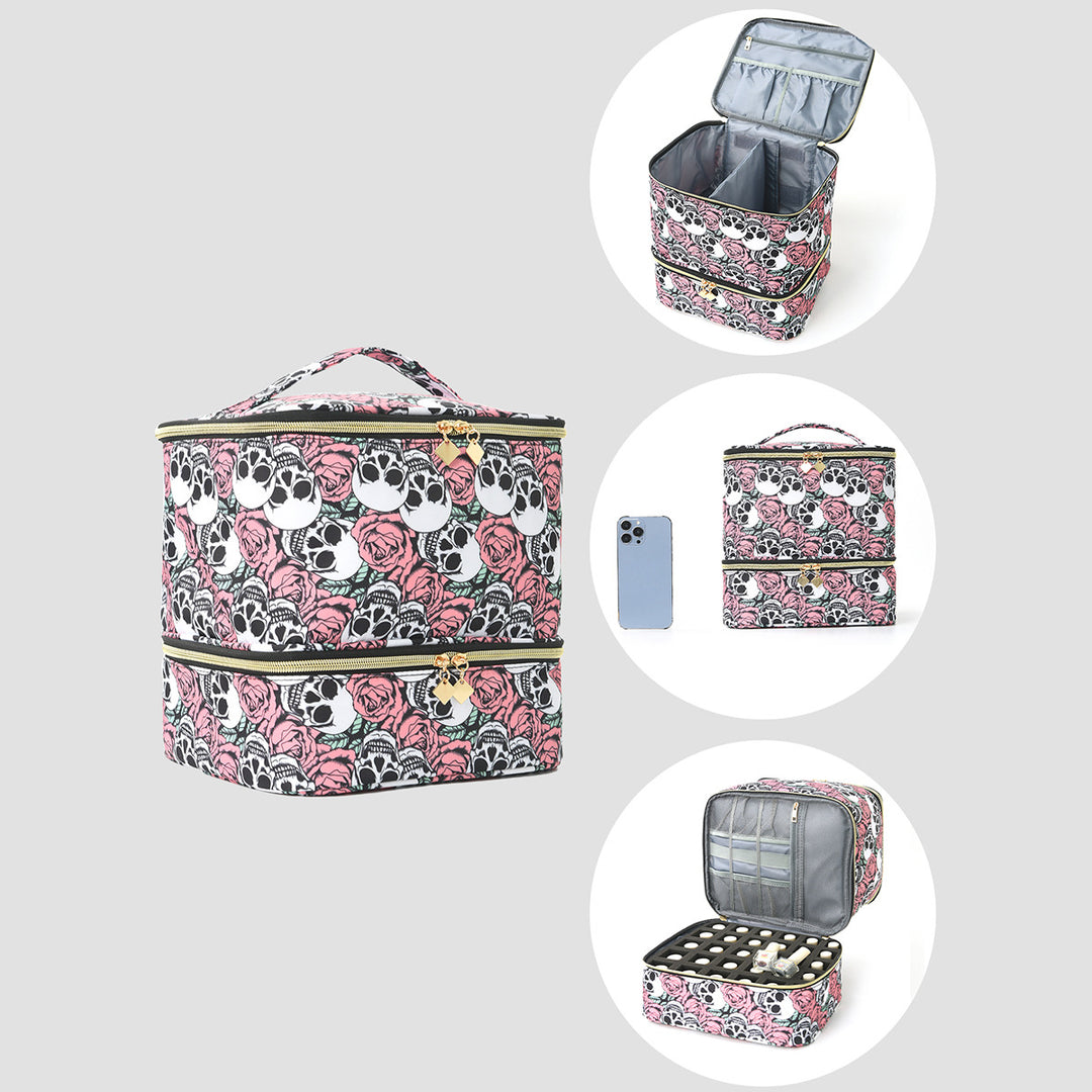 Cosmetic organizer with intelligent compartment system Bowlift