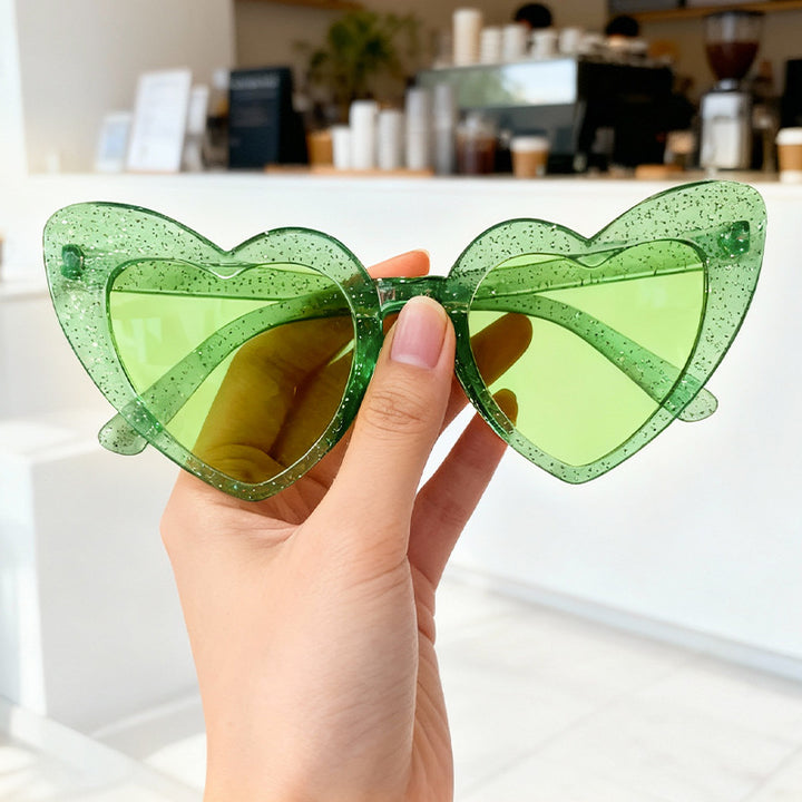 Vintage Heart-Frame Sunglasses Bowlift