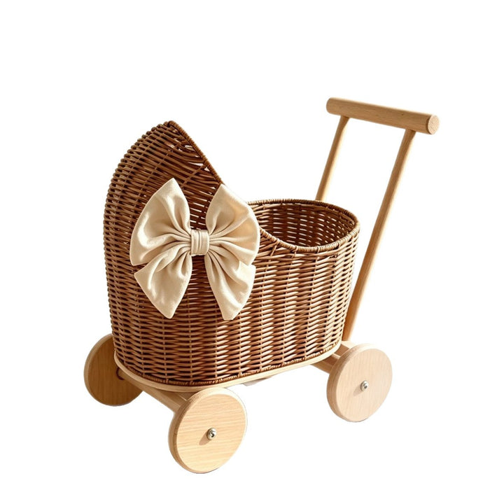 Playful Toy Cart On Wheels Bowlift