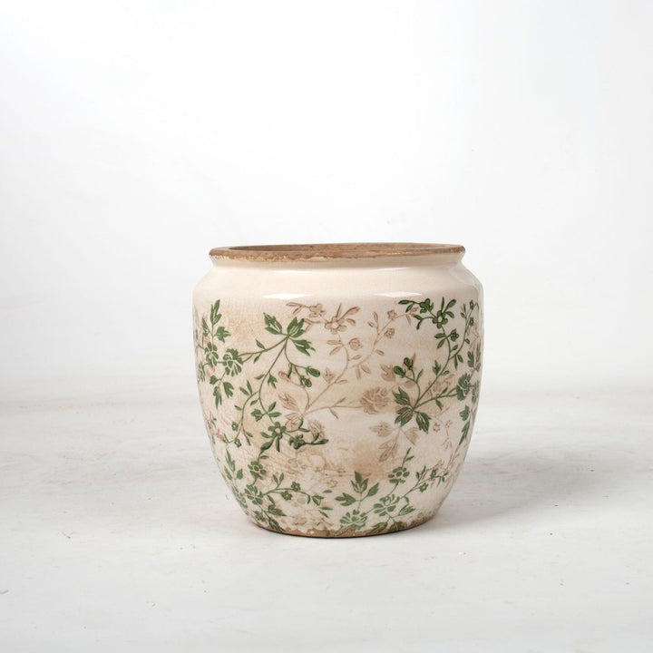 Floral Ceramic Plant Bowl Bowlift