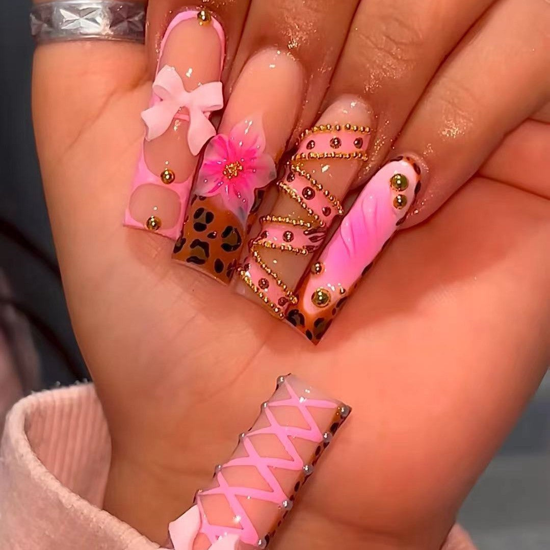 Embellished Decorative Nail Extensions Bowlift