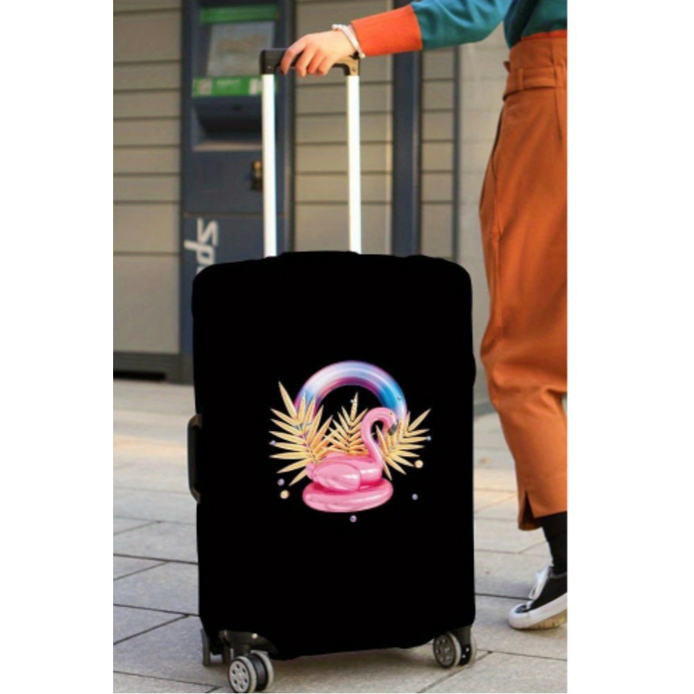 Women's Hardshell Travel Suitcase with Eye-Catching Flamingo Design Bowlift
