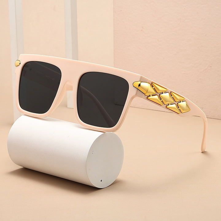 Ladies elegant designer sunglasses with luxurious frame accents Bowlift