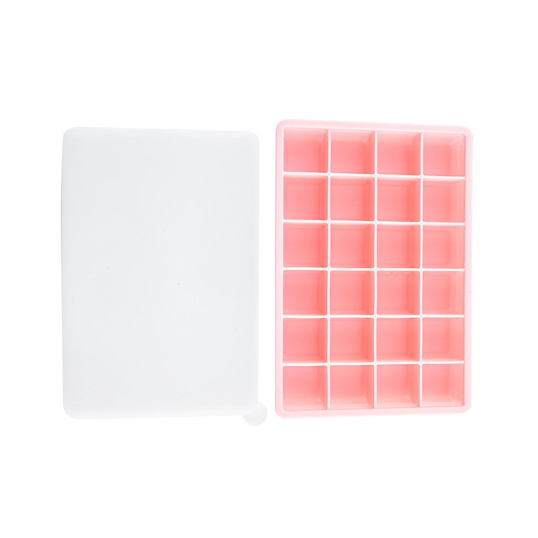 Silicone ice cube tray with practical storage box Bowlift