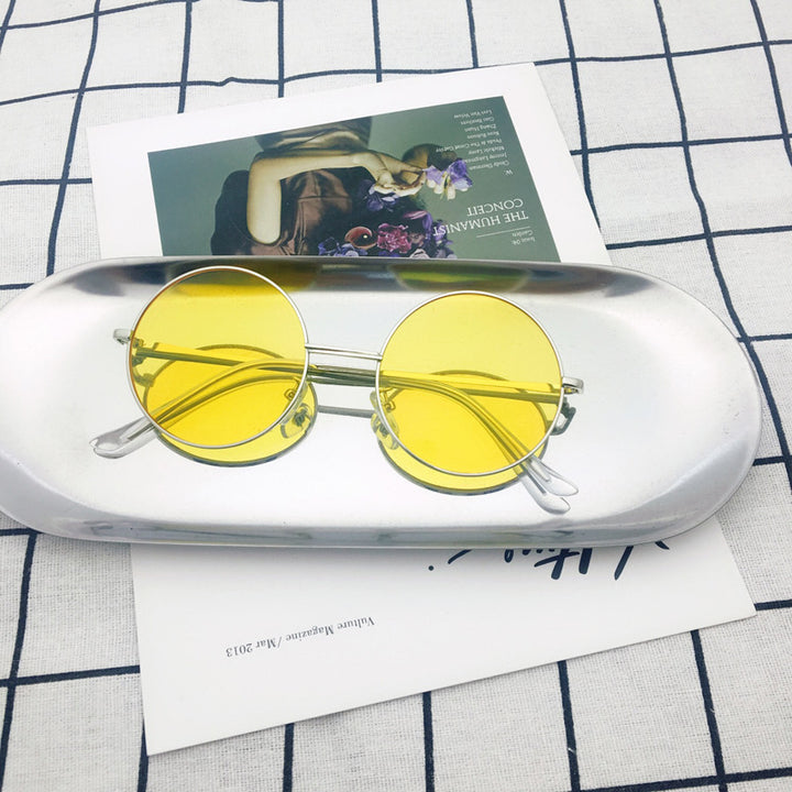 Fashionable Round Sunglasses Bowlift