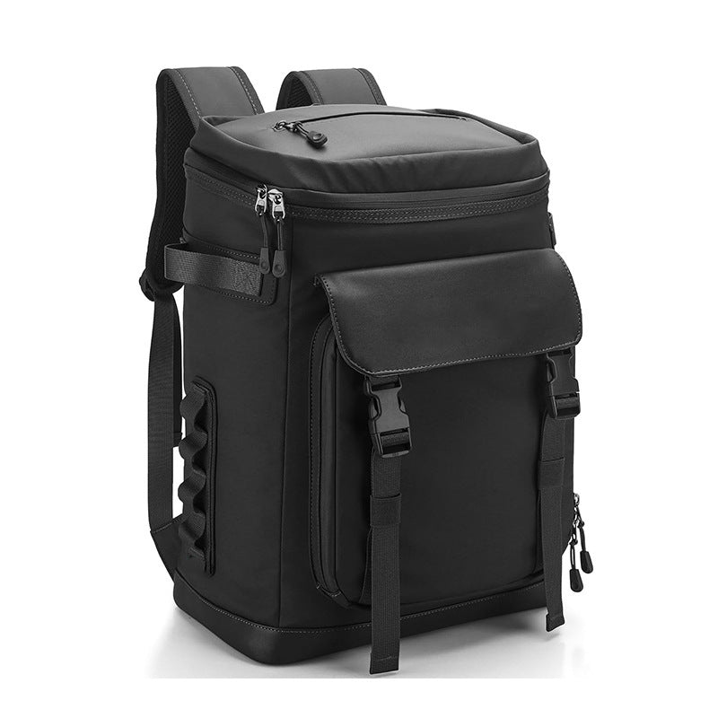 Insulated cooler backpack with side mesh pockets Bowlift