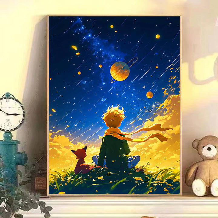 Whimsical Character Canvas Art Print Bowlift