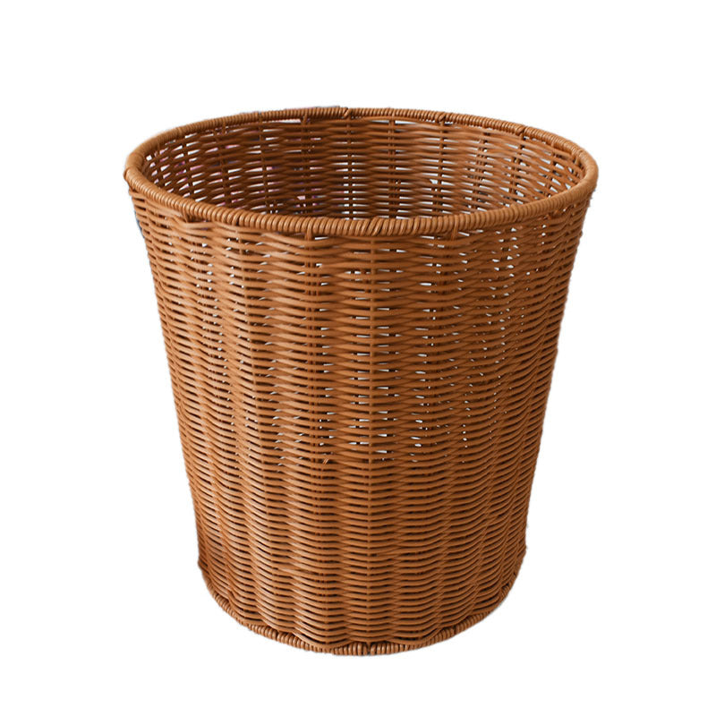 Handcrafted Woven Storage Basket with Open Top Bowlift