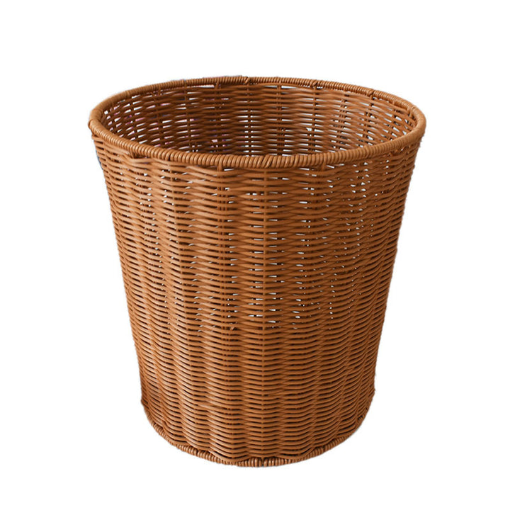 Handcrafted Woven Storage Basket with Open Top Bowlift