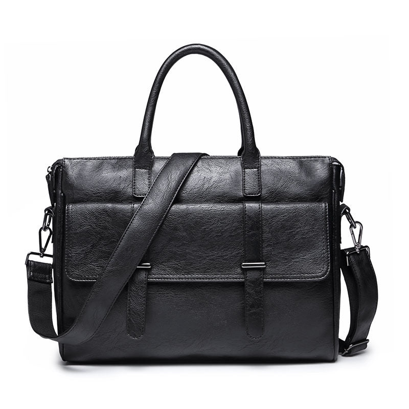 Stylish business briefcase with multiple compartments Bowlift