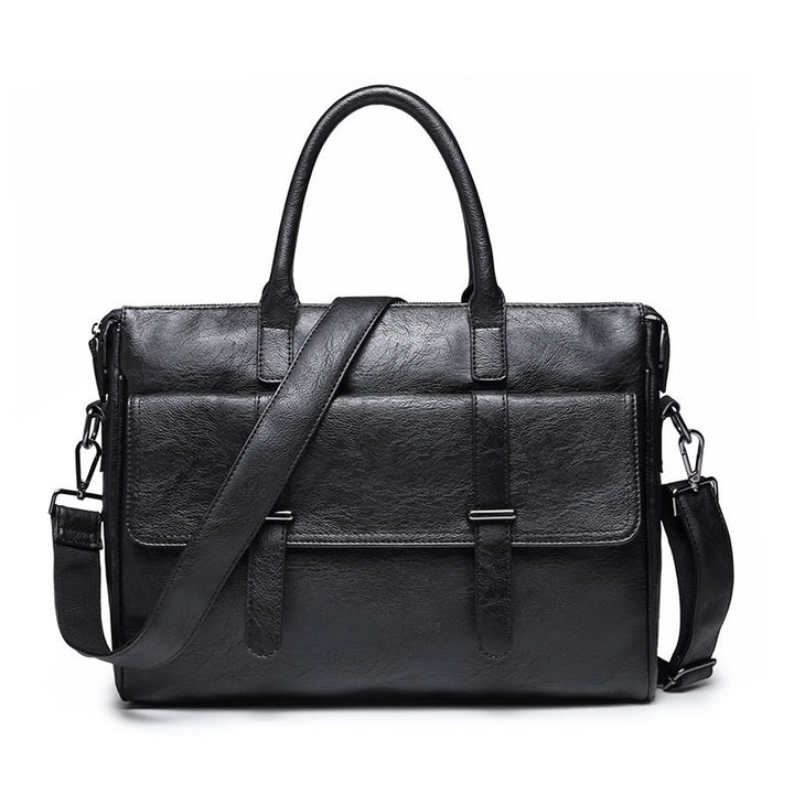Stylish business briefcase with multiple compartments Bowlift