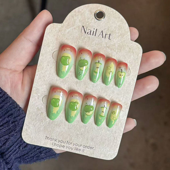 Whimsical Cute Character Press-On Nails Bowlift
